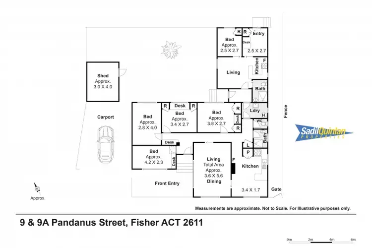 Floorplan of Homely house listing, 9 Pandanus Street, Fisher ACT 2611
