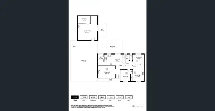 Floorplan of Homely house listing, 16 Frazer Avenue, Gulfview Heights SA 5096