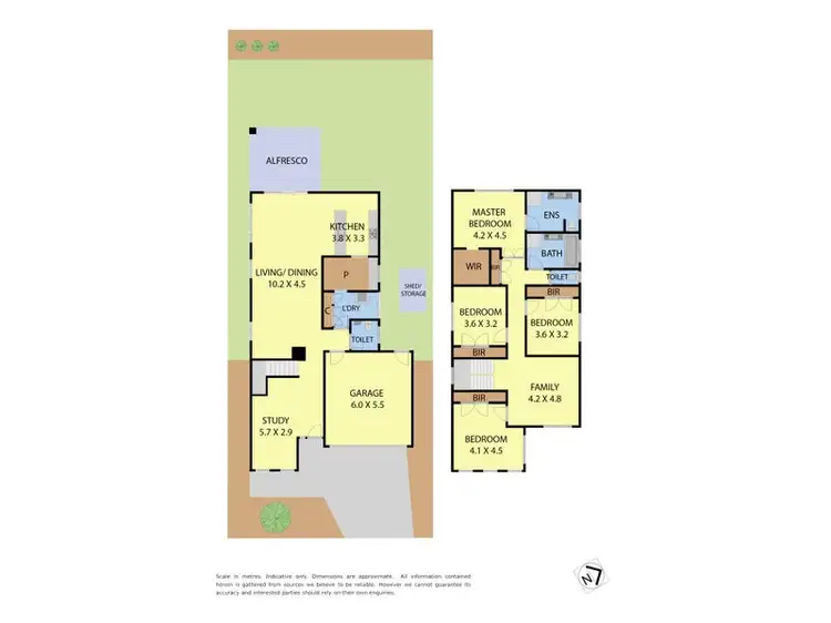 Floorplan of Homely house listing, 5 Merivale Close, Sandhurst VIC 3977
