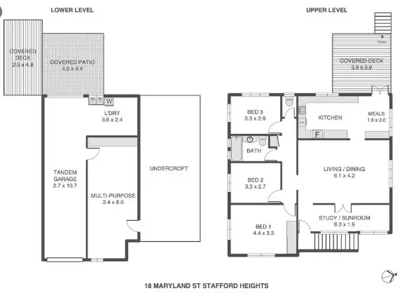 Floorplan of Homely house listing, 18 Maryland Street, Stafford Heights QLD 4053
