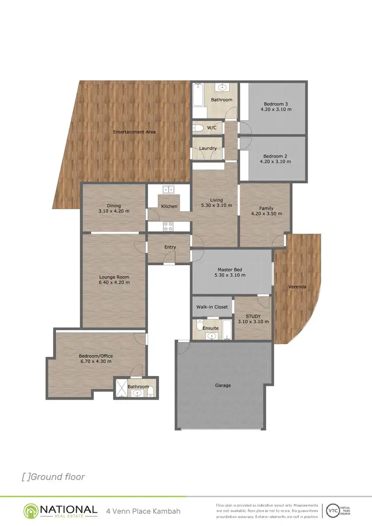 Floorplan of Homely house listing, 4 Venn Place, Kambah ACT 2902