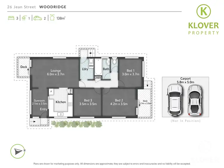Floorplan of Homely house listing, 26 Jean Street, Woodridge QLD 4114