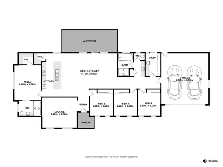 Floorplan of Homely house listing, 102 Ava Avenue, Thurgoona NSW 2640