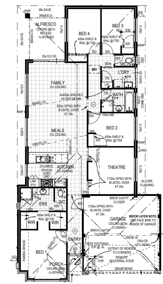 Floorplan of Homely house listing, 9 Birch Road, Aubin Grove WA 6164