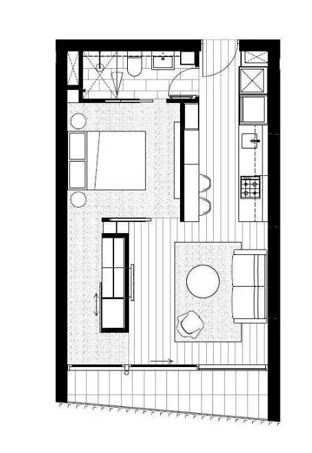 Floorplan of Homely apartment listing, 105/75 Palmerston Crescent, South Melbourne VIC 3205