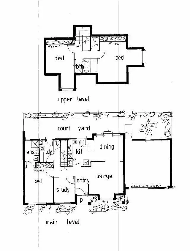 Floorplan of Homely townhouse listing, 3/12 Van Ness Avenue, Glen Iris VIC 3146