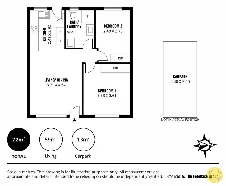 Floorplan of Homely apartment listing, 2/125 Anzac Highway, Kurralta Park SA 5037