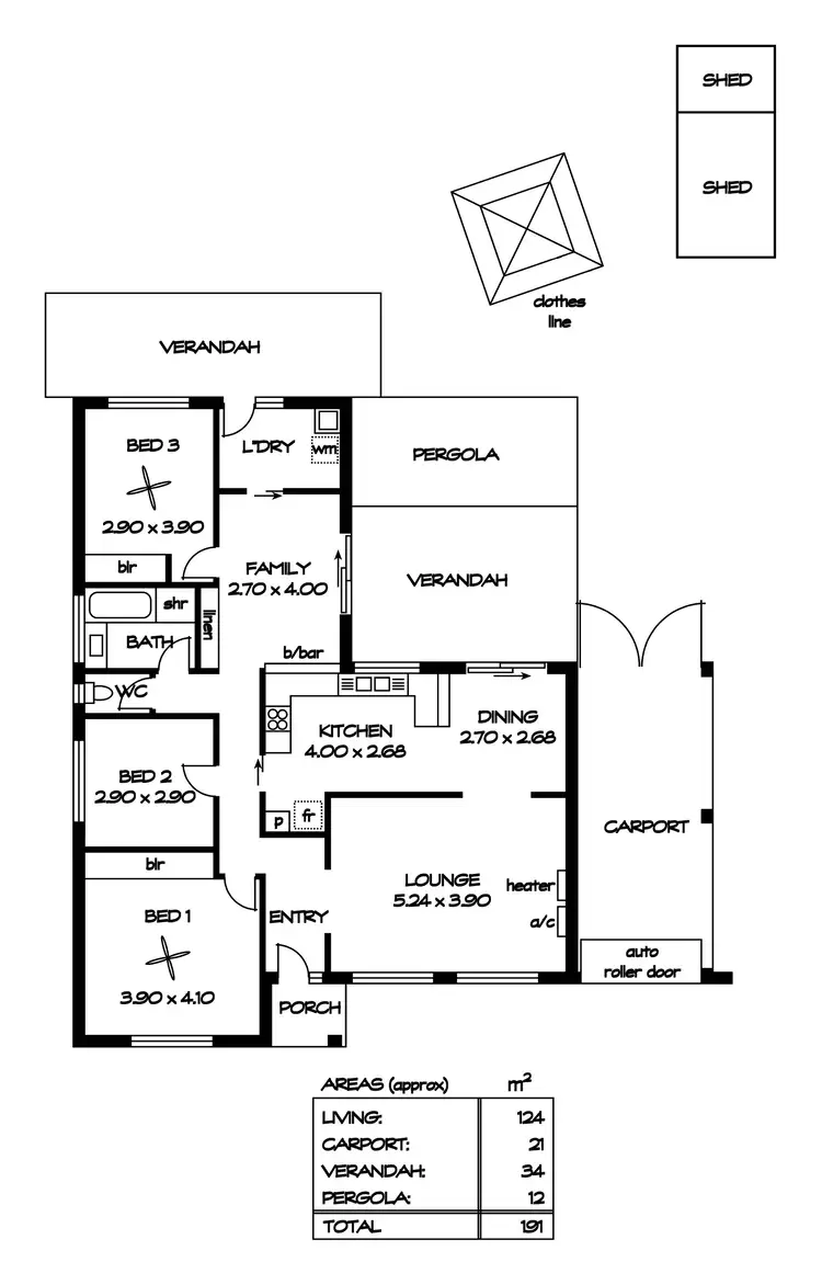 Floorplan of Homely house listing, 27 Christine Avenue, Hillbank SA 5112