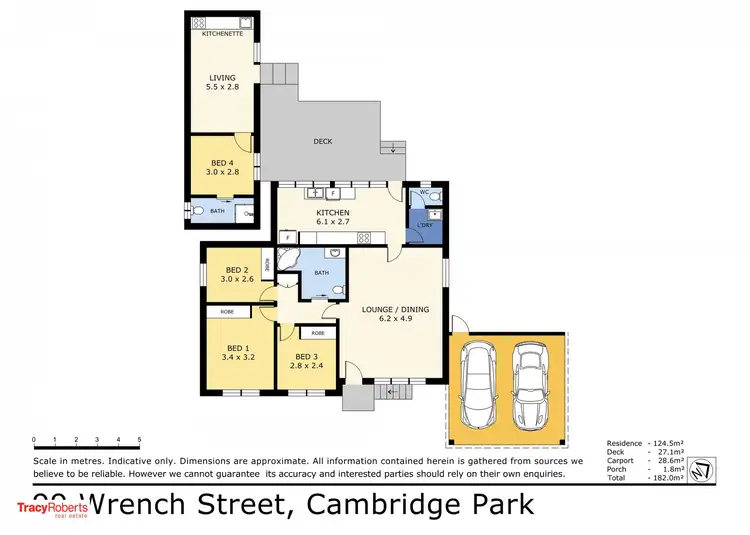 Floorplan of Homely house listing, 99 Wrench St, Cambridge Park NSW 2747