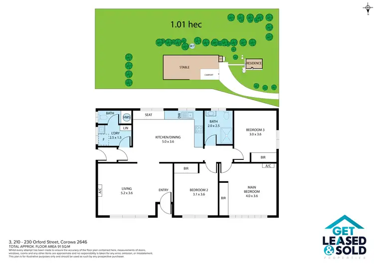 Floorplan of Homely house listing, Lot 3 210-230 Orford St, Corowa NSW 2646