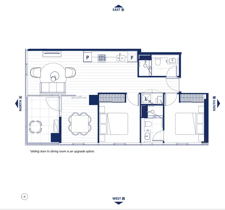 Floorplan of Homely apartment listing, 901c/851 Whitehorse Road, Box Hill VIC 3128