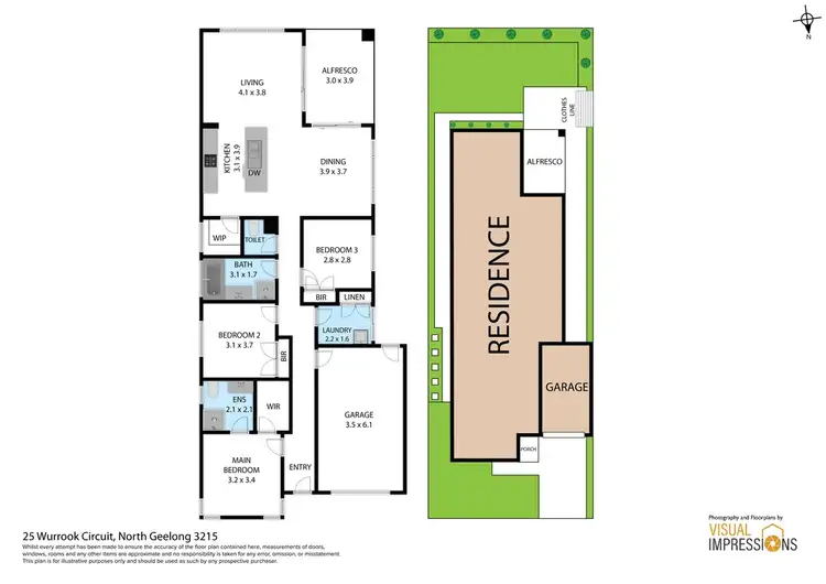 Floorplan of Homely house listing, 25 Wurrook circuit, North Geelong VIC 3215