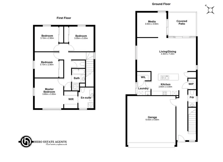 Floorplan of Homely house listing, 13 VISTA STREET, Pallara QLD 4110