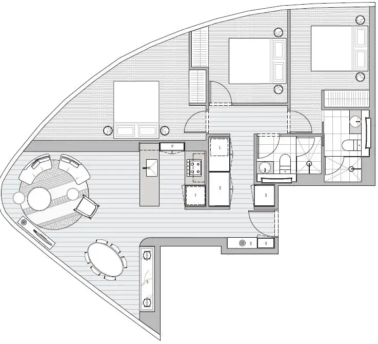 Floorplan of Homely apartment listing, 8110/228 La trobe Street, Melbourne VIC 3000