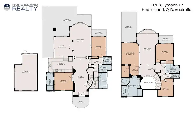 Floorplan of Homely house listing, 1070 Killymoon Drive, Hope Island QLD 4212