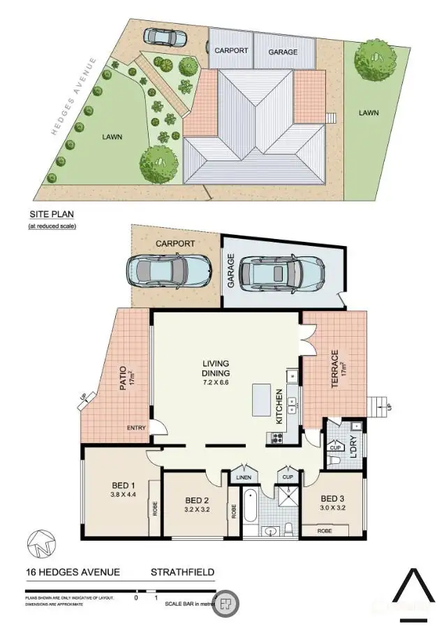 Floorplan of Homely house listing, 16 Hedges Avenue, Strathfield NSW 2135