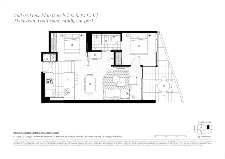 Floorplan of Homely apartment listing, 1508/62 Logan Road, Woolloongabba QLD 4102