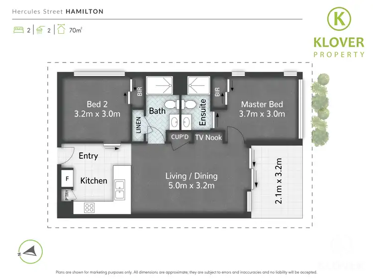 Floorplan of Homely house listing, 1406/35 Hercules St, Hamilton QLD 4007