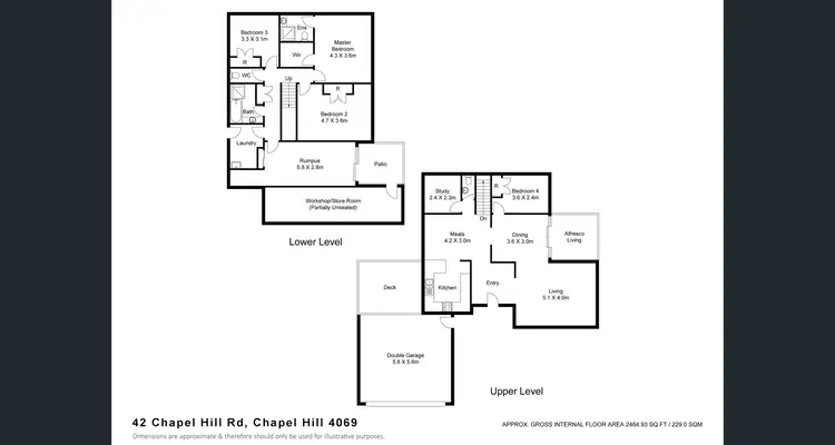 Floorplan of Homely house listing, 42 Chapel Hill Road, Chapel Hill QLD 4069