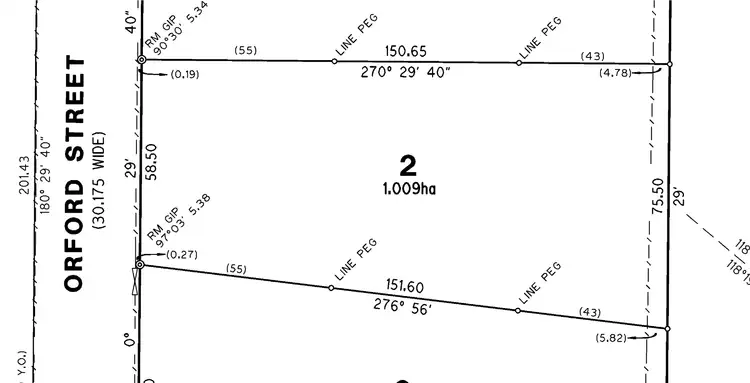 Floorplan of Homely land listing, Lot 2, 210-230 Orford St, Corowa NSW 2646