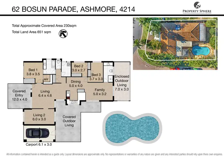 Floorplan of Homely house listing, 62 Bosun Parade, Ashmore QLD 4214