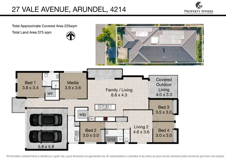 Floorplan of Homely house listing, 27 Vale Avenue, Arundel QLD 4214