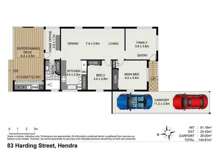 Floorplan of Homely house listing, 83 Harding Street, Hendra QLD 4011
