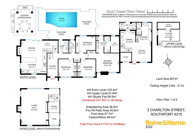 Floorplan of Homely house listing, 3 Charlton Street, Southport QLD 4215