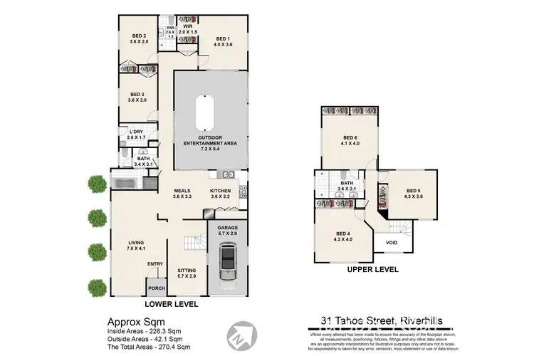 Floorplan of Homely house listing, 31 Tahoe Street, Riverhills QLD 4074