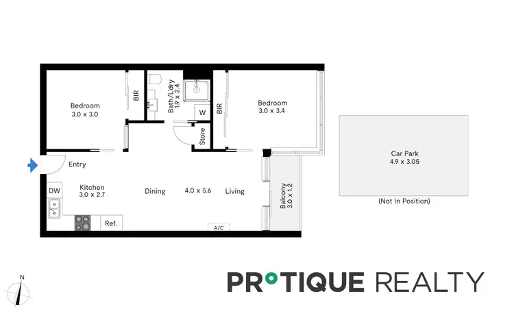 Floorplan of Homely apartment listing, 4102/241 City Road, Southbank VIC 3006