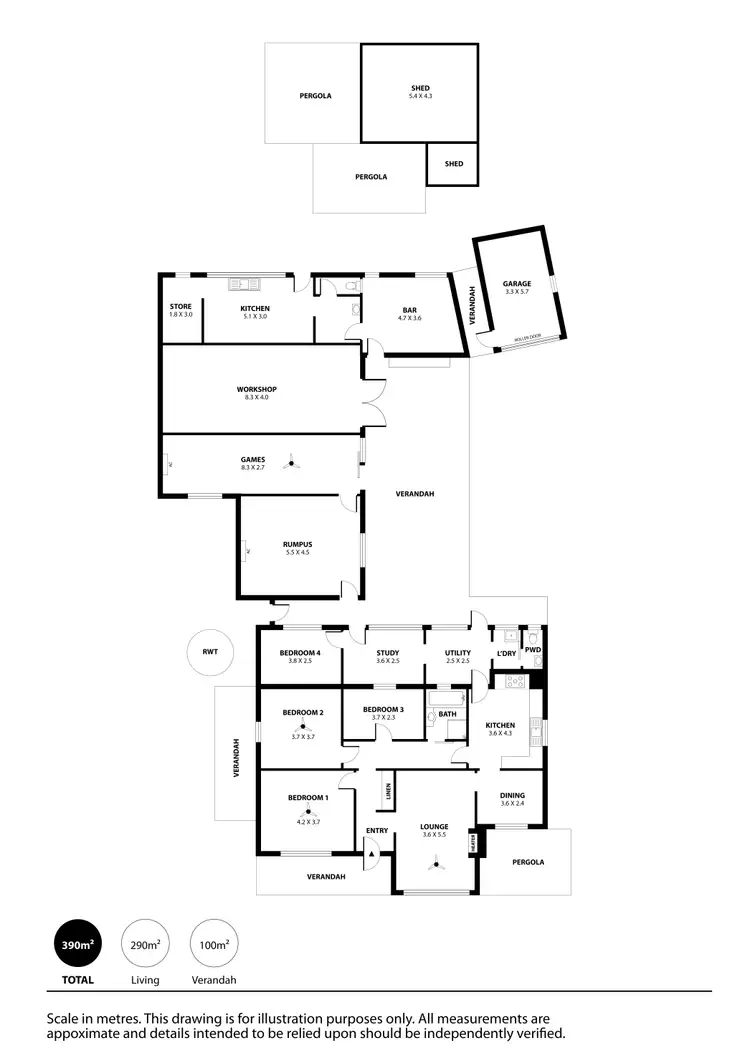 Floorplan of Homely house listing, 31 Hanson Street, Freeling SA 5372