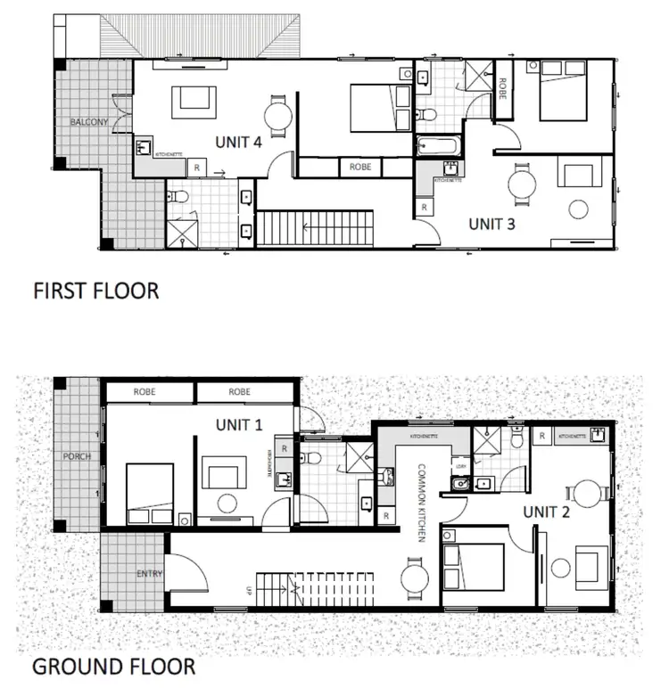 Floorplan of Homely block of units listing, 22 Sparkes St, Chermside QLD 4032