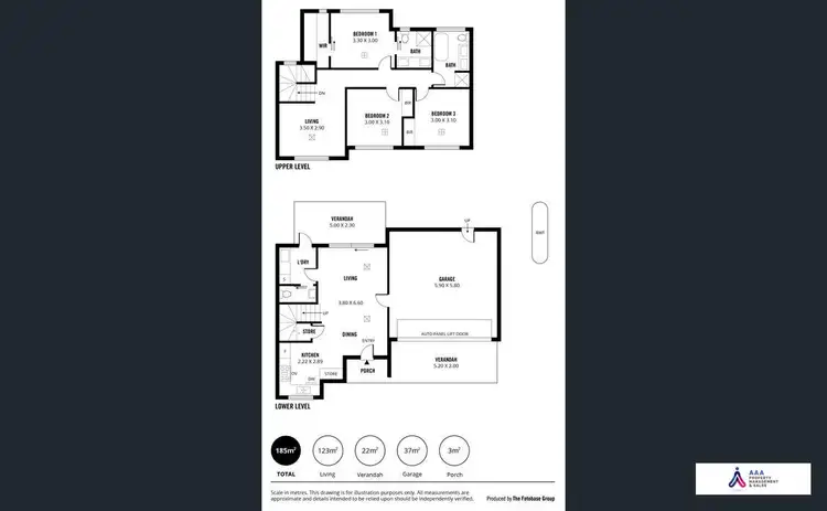 Floorplan of Homely house listing, 3/11 Carter Street, Magill SA 5072