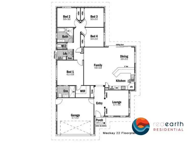 Floorplan of Homely house listing, 20 Beachcomber Hill, Glenfield WA 6532