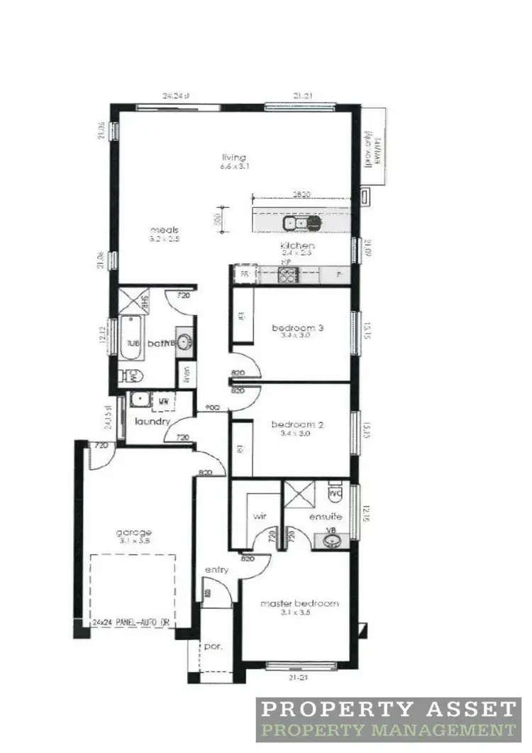 Floorplan of Homely house listing, 6 Palomino Street, Mount Barker SA 5251
