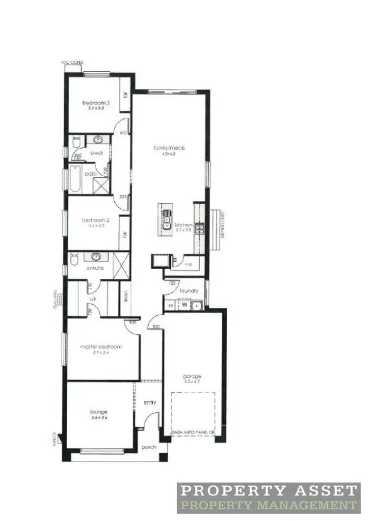 Floorplan of Homely house listing, 3 Northbrook circuit, Mount Barker SA 5251