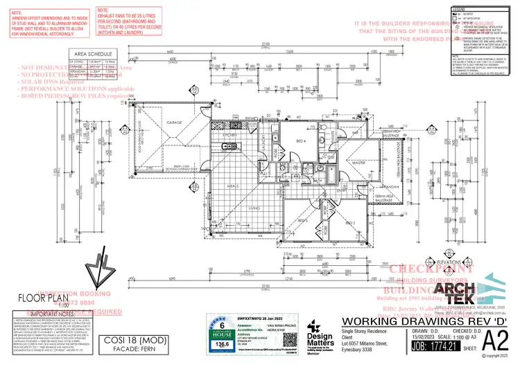 Floorplan of Homely house listing, 22 Mitiamo Street, Eynesbury VIC 3338