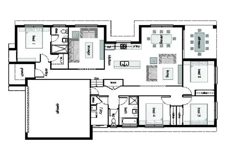 Floorplan of Homely house listing, 11 Lakeview Place, Springfield Lakes QLD 4300