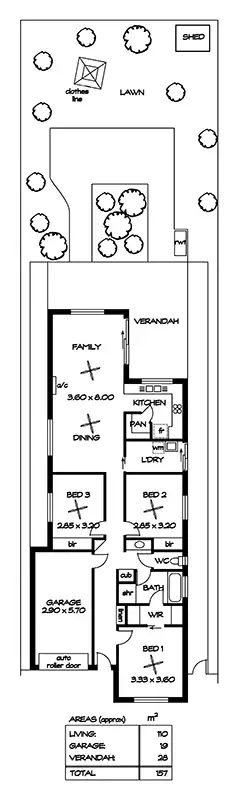 Floorplan of Homely house listing, 21 Burdekin Avenue, Hillcrest SA 5086