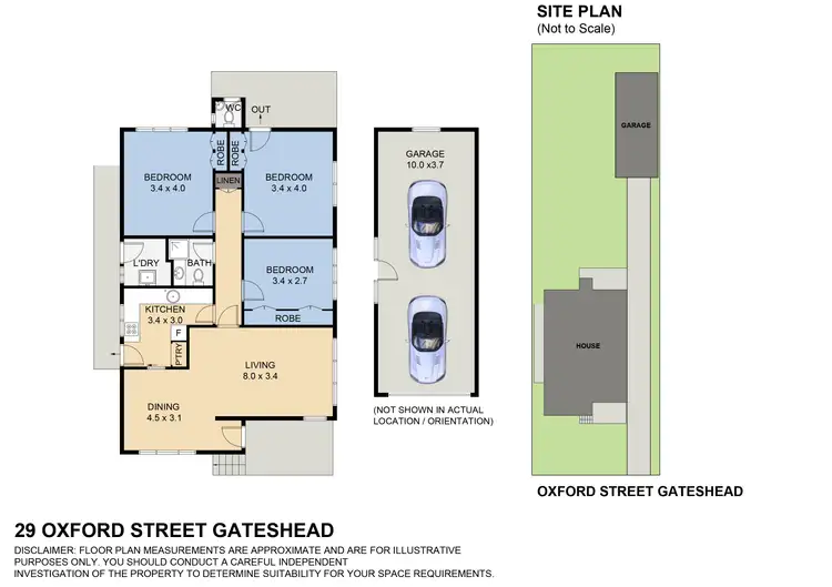 Floorplan of Homely house listing, 29 Oxford Street, Gateshead NSW 2290