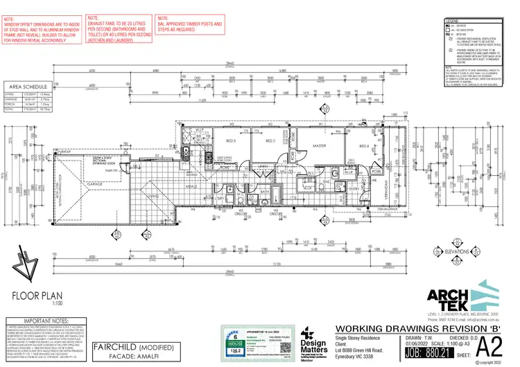 Floorplan of Homely house listing, 551 Green Hill Road, Eynesbury VIC 3338