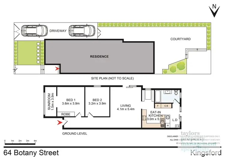 Floorplan of Homely house listing, 64 Botany Street, Kingsford NSW 2032