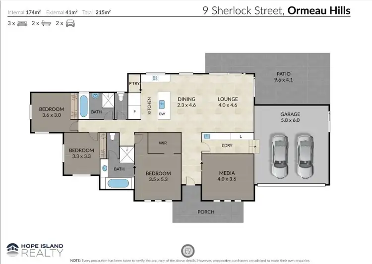 Floorplan of Homely house listing, 9 Sherlock Street, Ormeau Hills QLD 4208