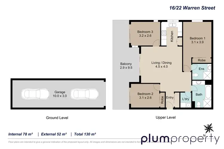 Floorplan of Homely unit listing, 16/22 Warren Street, St Lucia QLD 4067