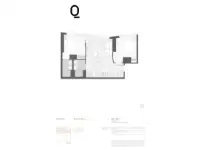 Floorplan of Homely apartment listing, 6501/370 Queen Street, Melbourne VIC 3000