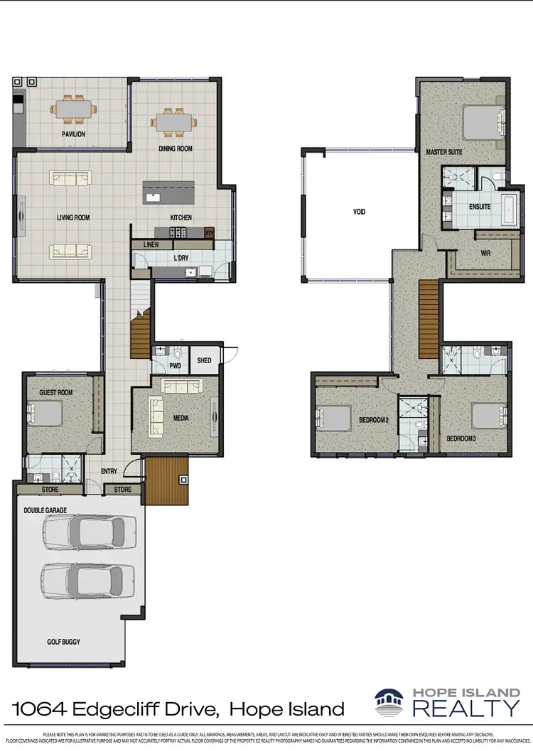 Floorplan of Homely house listing, 1064 Edgecliff Drive, Sanctuary Cove QLD 4212
