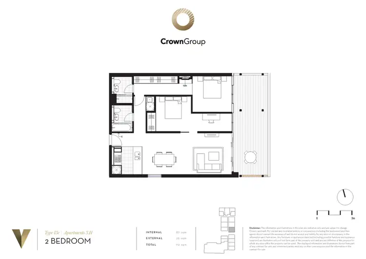 Floorplan of Homely unit listing, 311/45 Macquarie Street, Parramatta NSW 2150