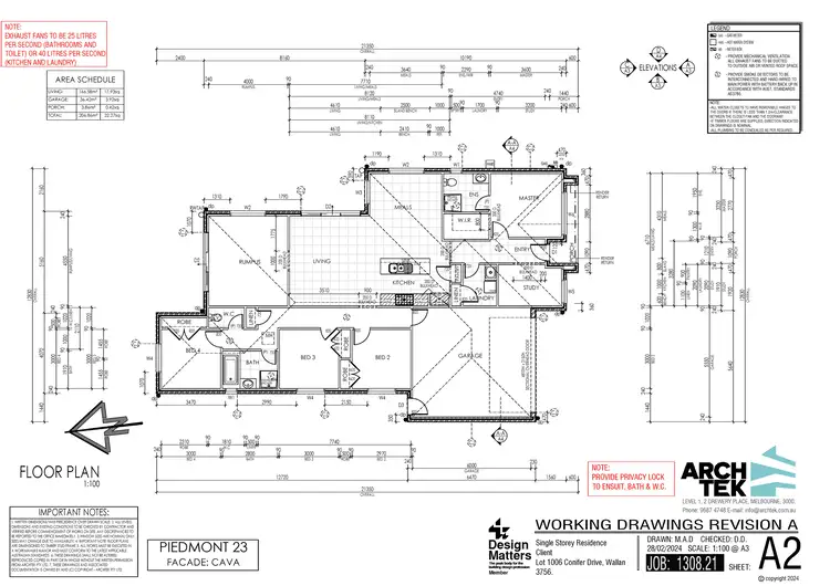 Floorplan of Homely house listing, 4 Conifer Drive, Wallan VIC 3756