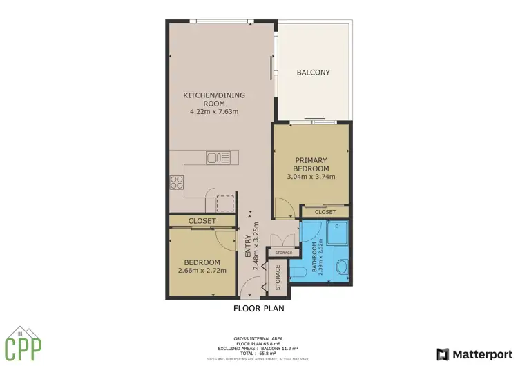 Floorplan of Homely house listing, 67/227 Flemington Rd, Franklin ACT 2913