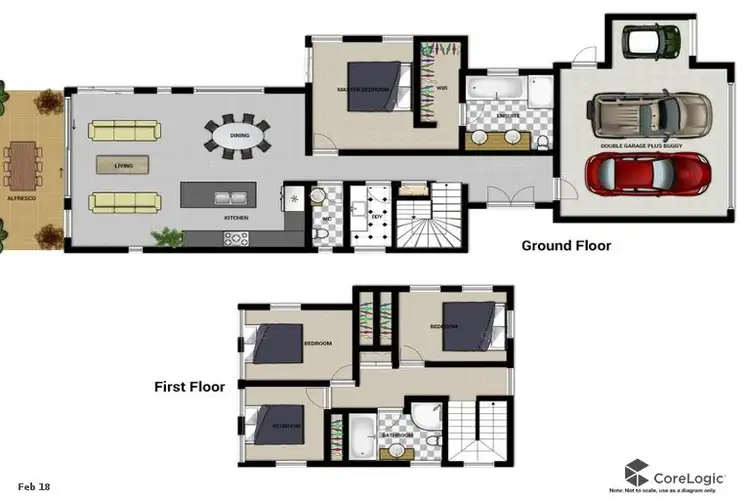 Floorplan of Homely house listing, 6114 Trasimeno Avenue, Hope Island QLD 4212